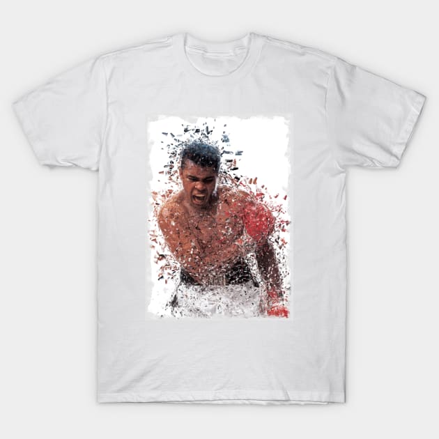 Muhammad Ali Super Cool T-Shirt by ahmadzakiramadhan